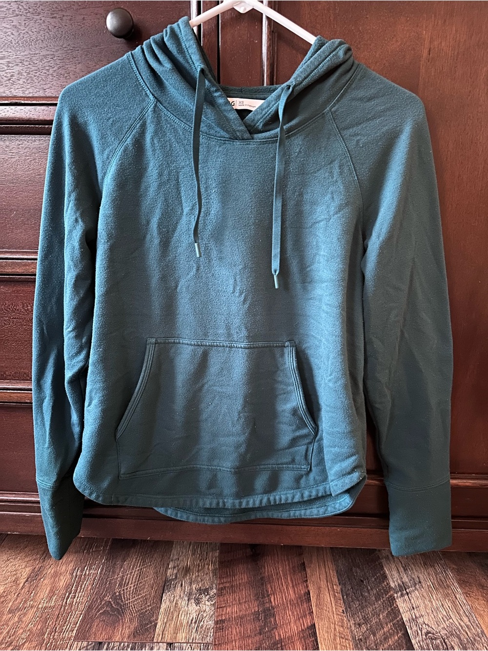 DSG Teal Hooded Pullover Sweater